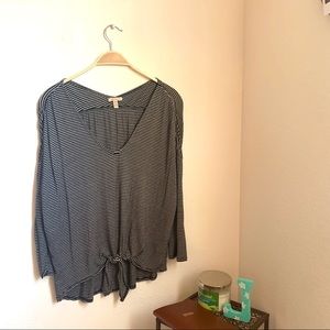 Anthropologie striped blouse